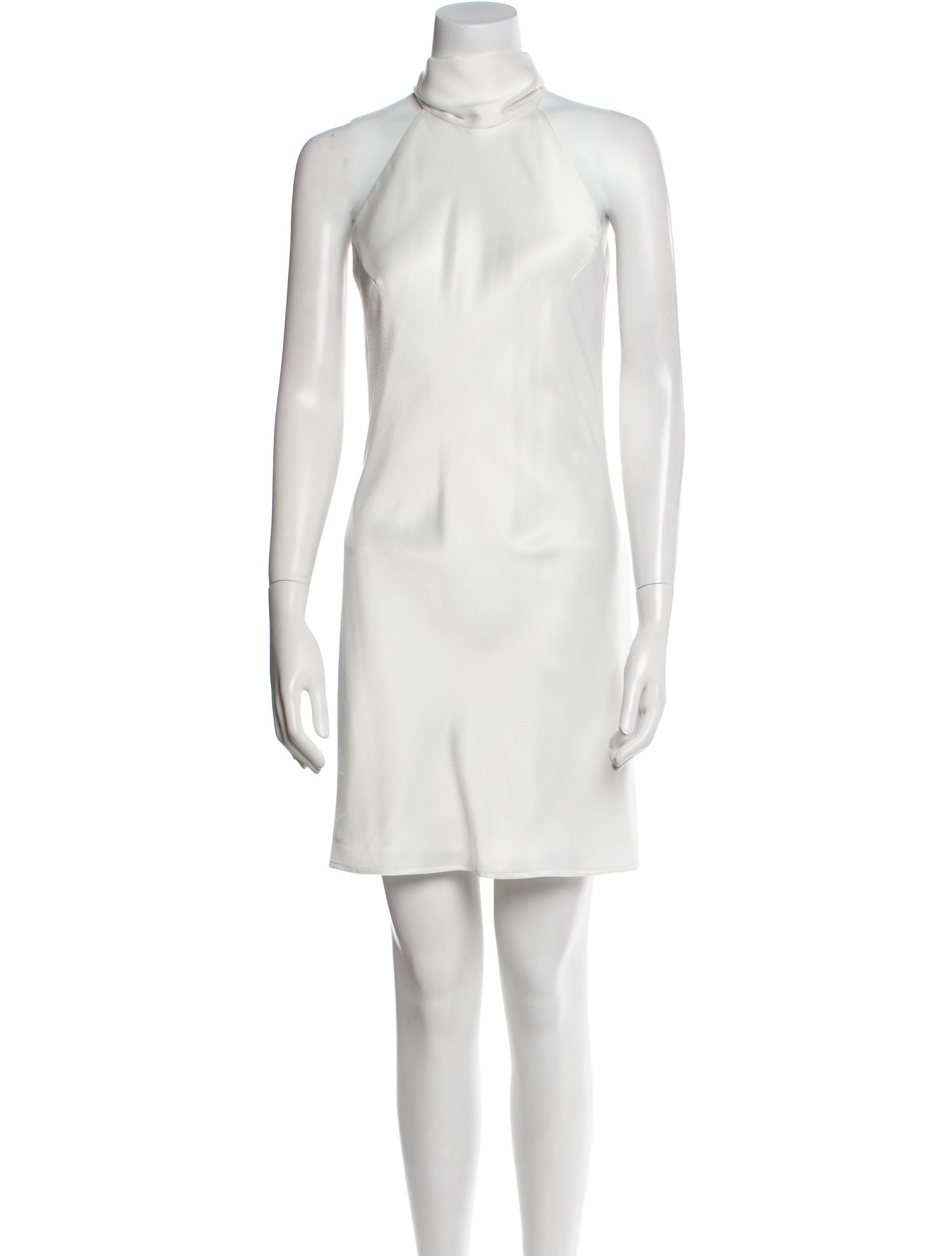 Galvan London Turtleneck Mini Dress