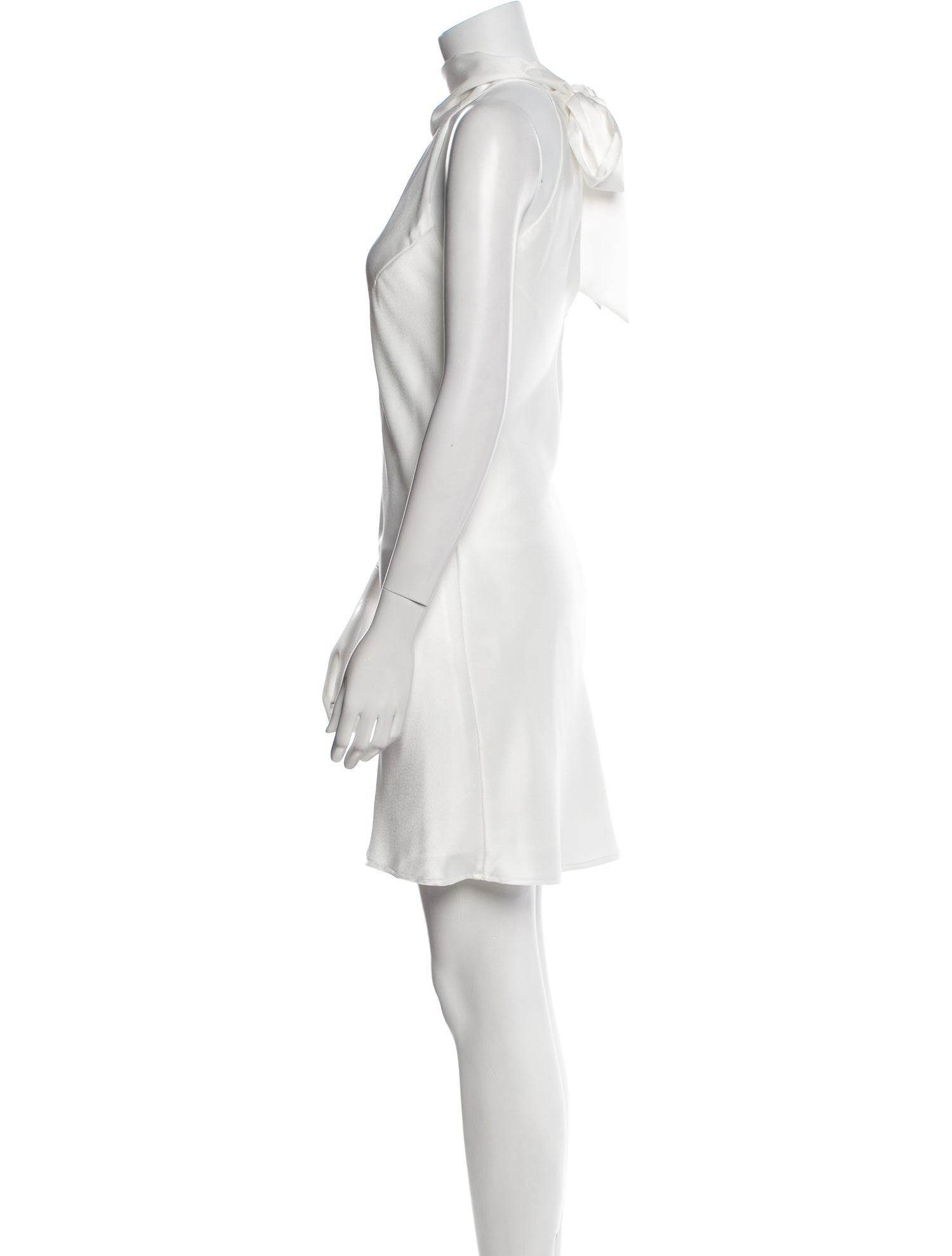 Galvan London Turtleneck Mini Dress