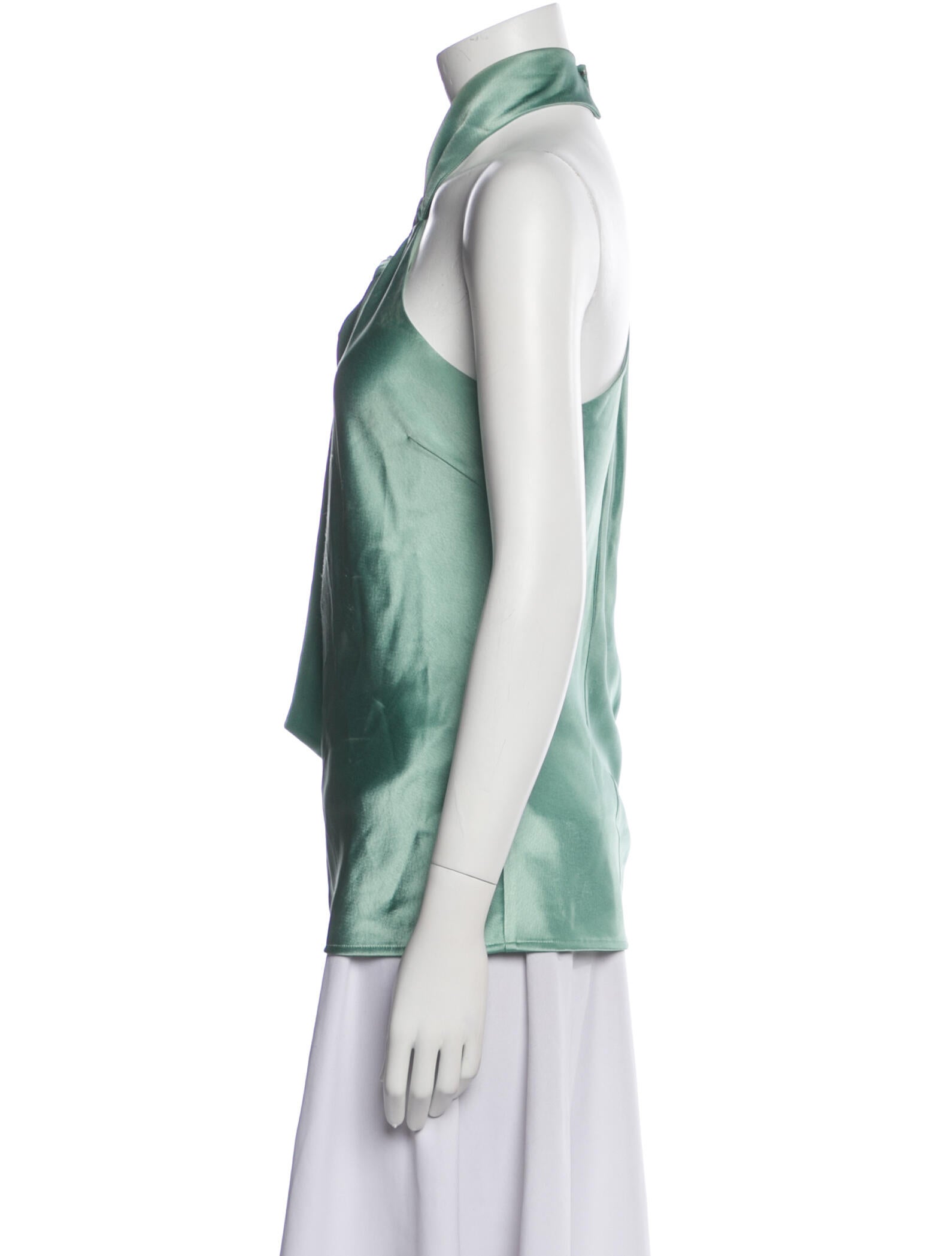 Galvan London Halterneck Sleeveless Blouse