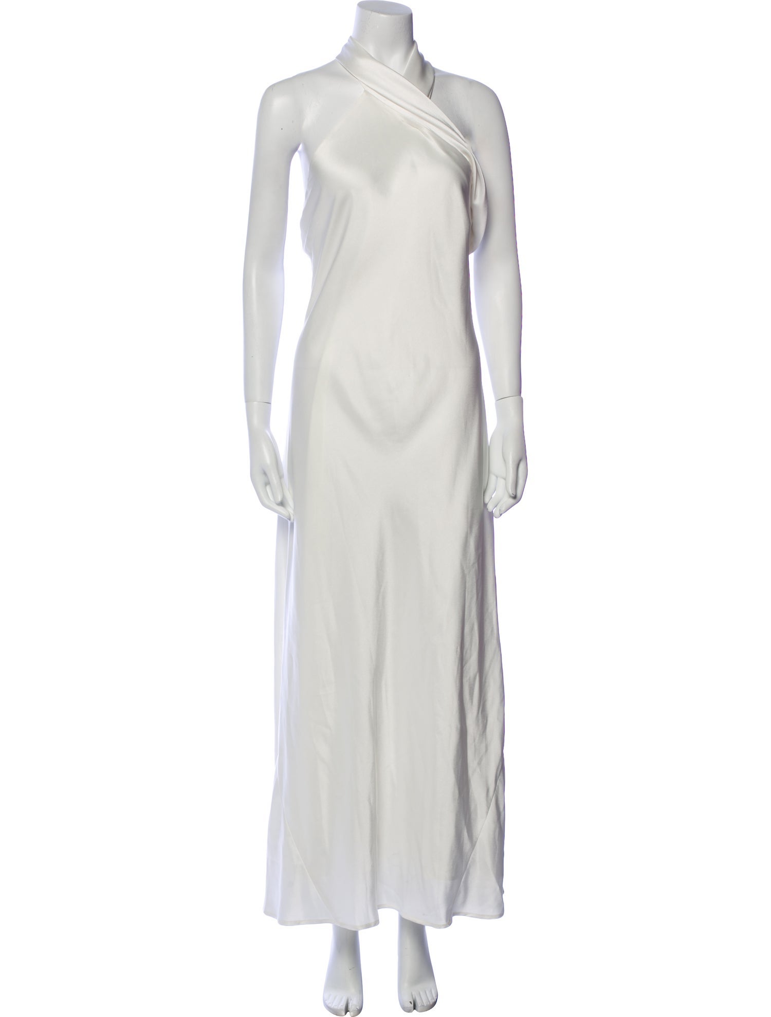 Galvan London One-Shoulder Long Dress