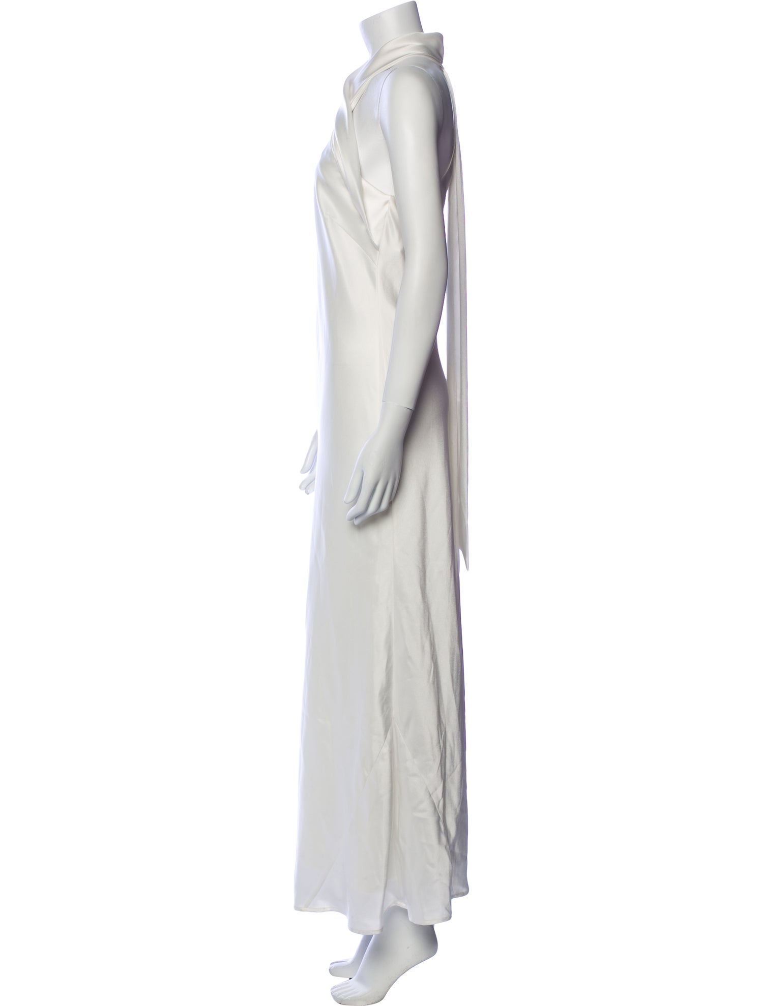 Galvan London One-Shoulder Long Dress