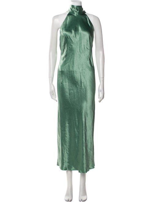 Galvan London Halterneck Long Dress