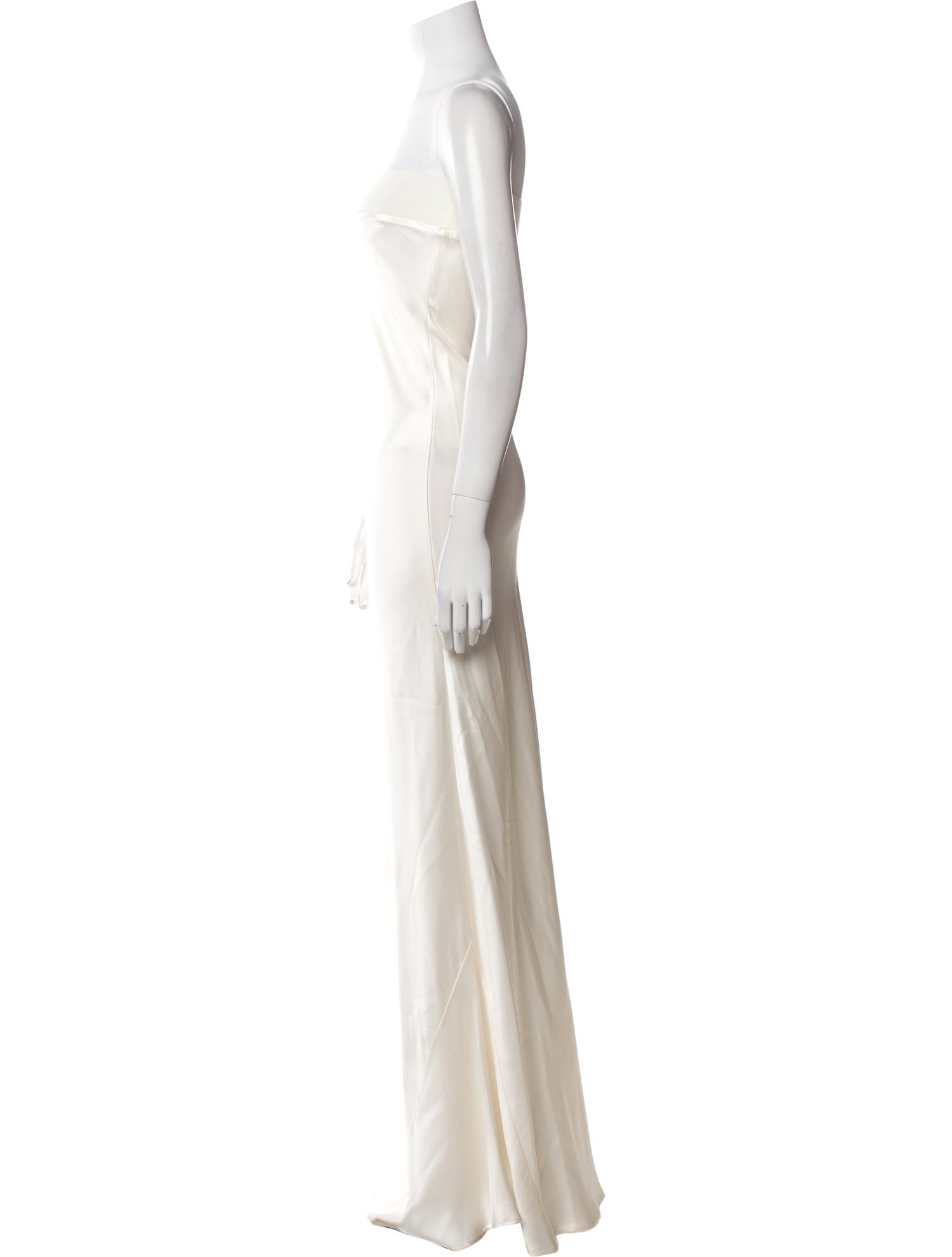 Galvan London Silk Midi Length Dress