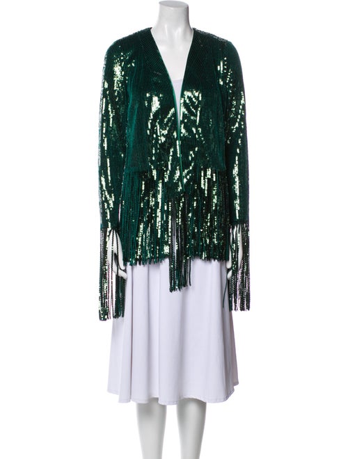 Galvan London Printed Evening Jacket