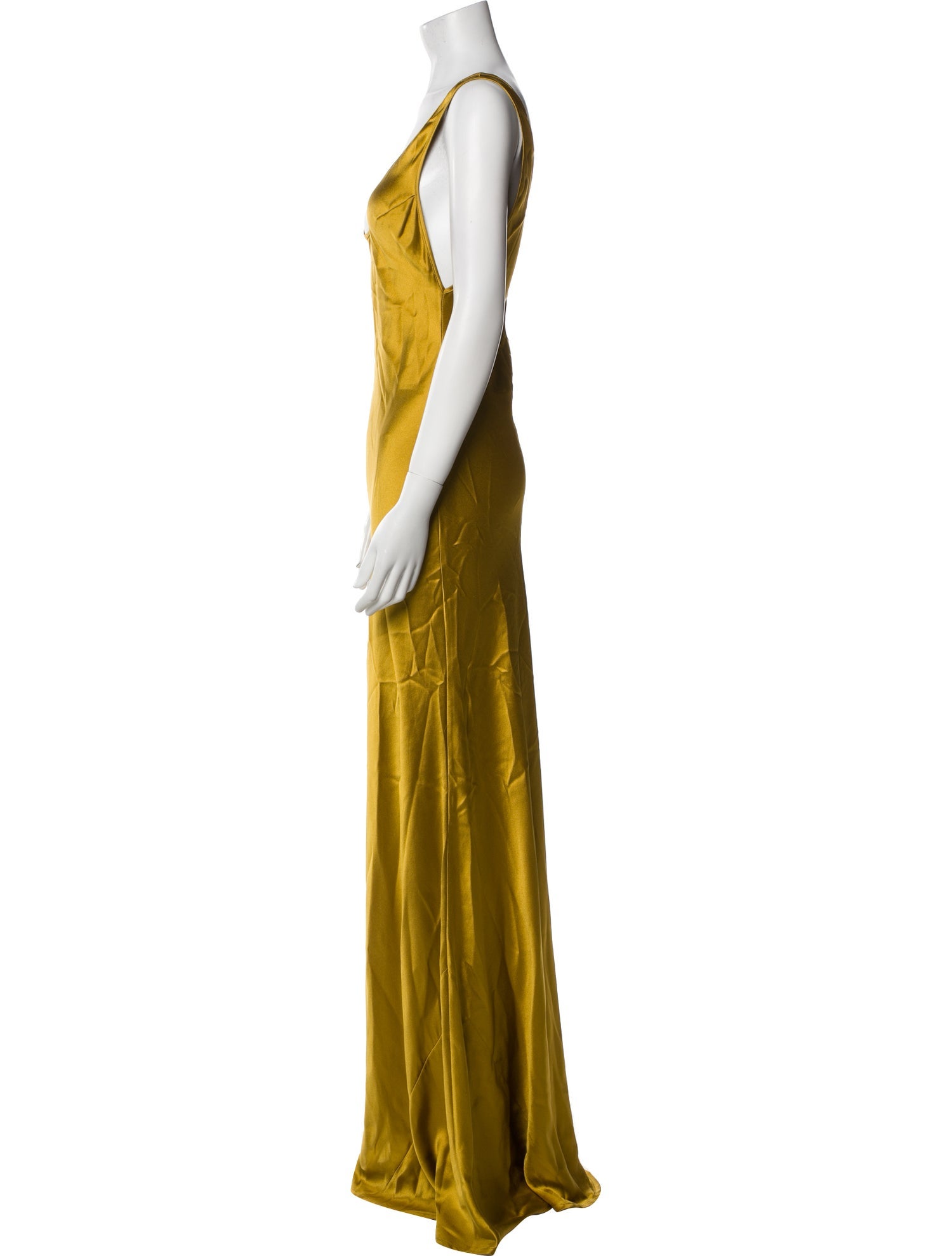 Galvan London Silk Long Dress