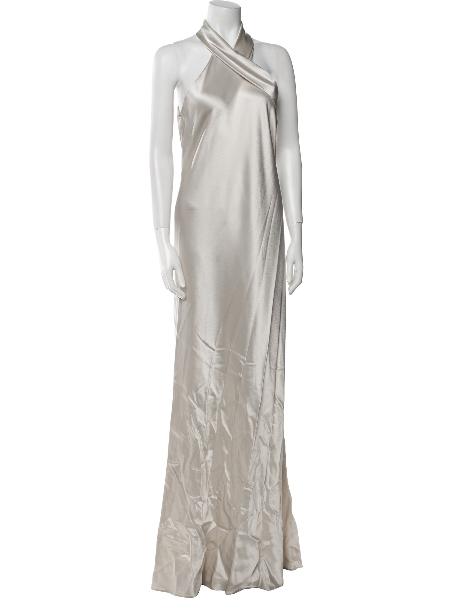 Galvan London Satin Long Dress