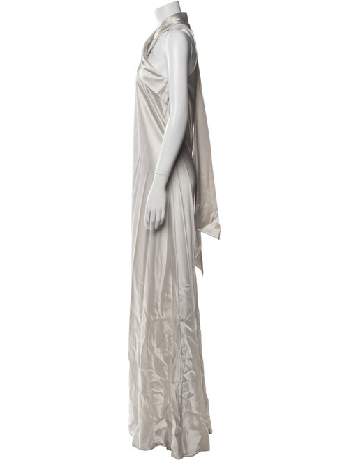 Galvan London Satin Long Dress