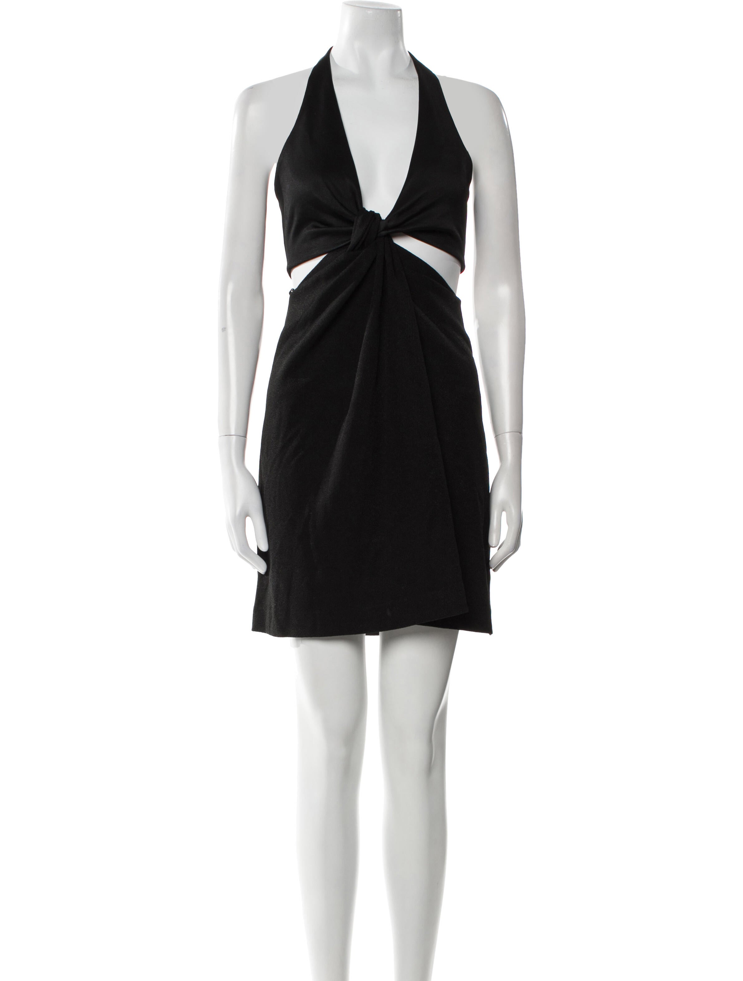 Galvan London Halterneck Mini Dress