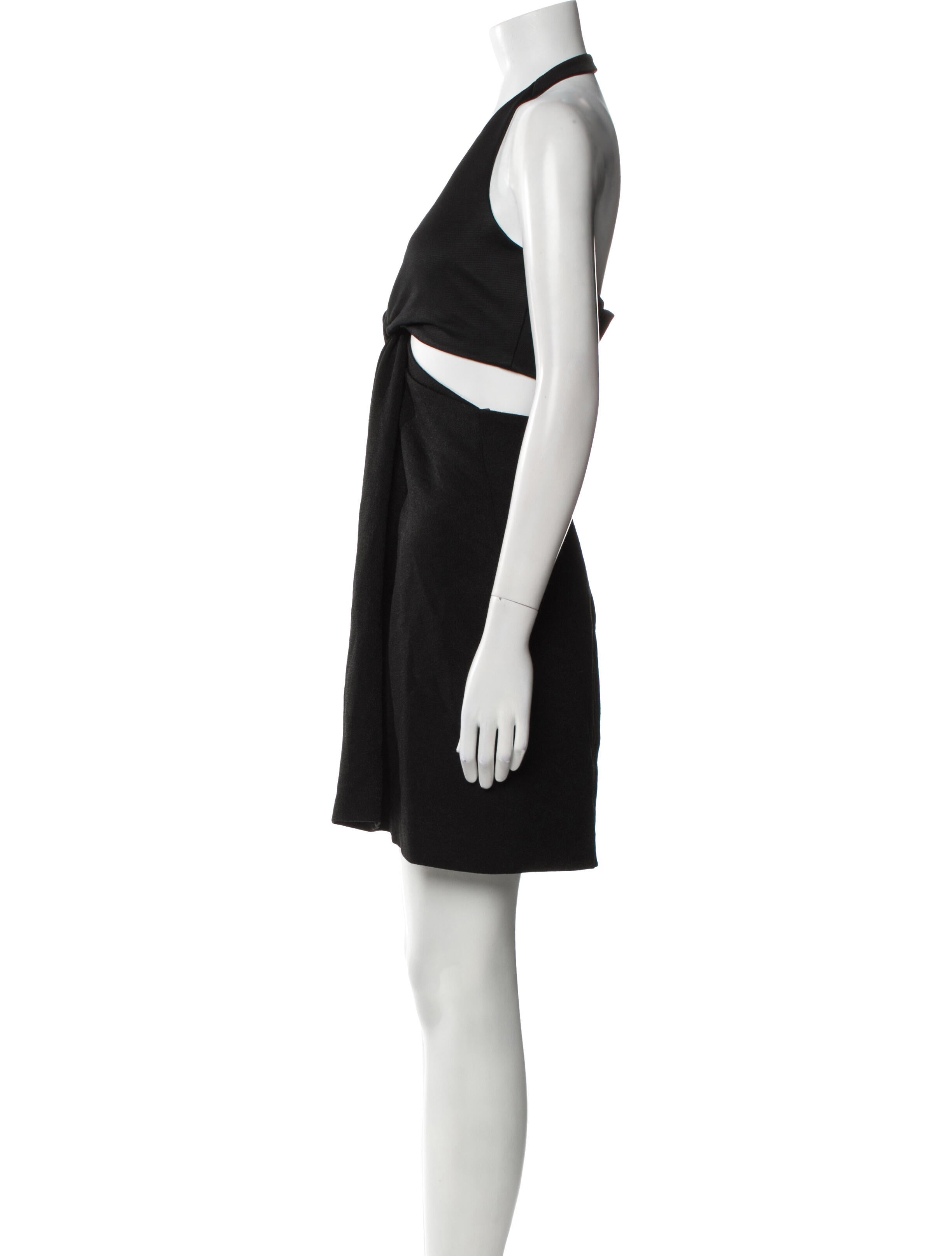 Galvan London Halterneck Mini Dress
