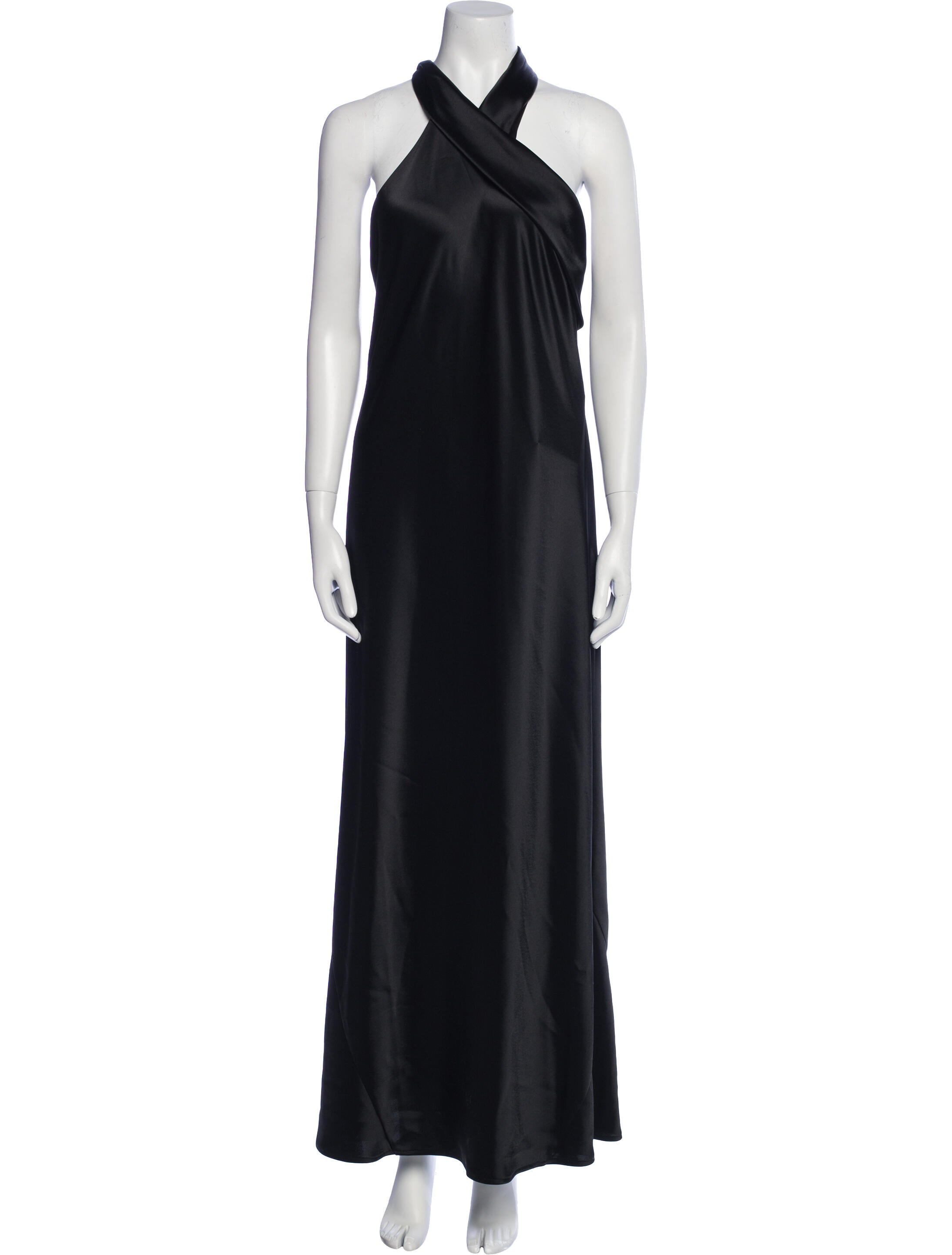 Galvan London Halterneck Long Dress w/ Tags
