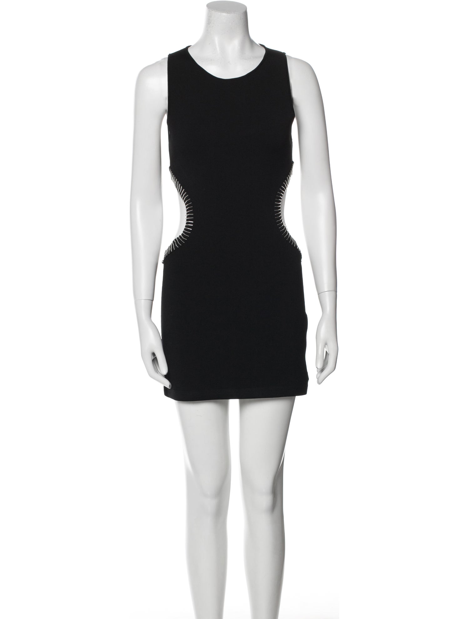 Galvan London Crew Neck Long Dress