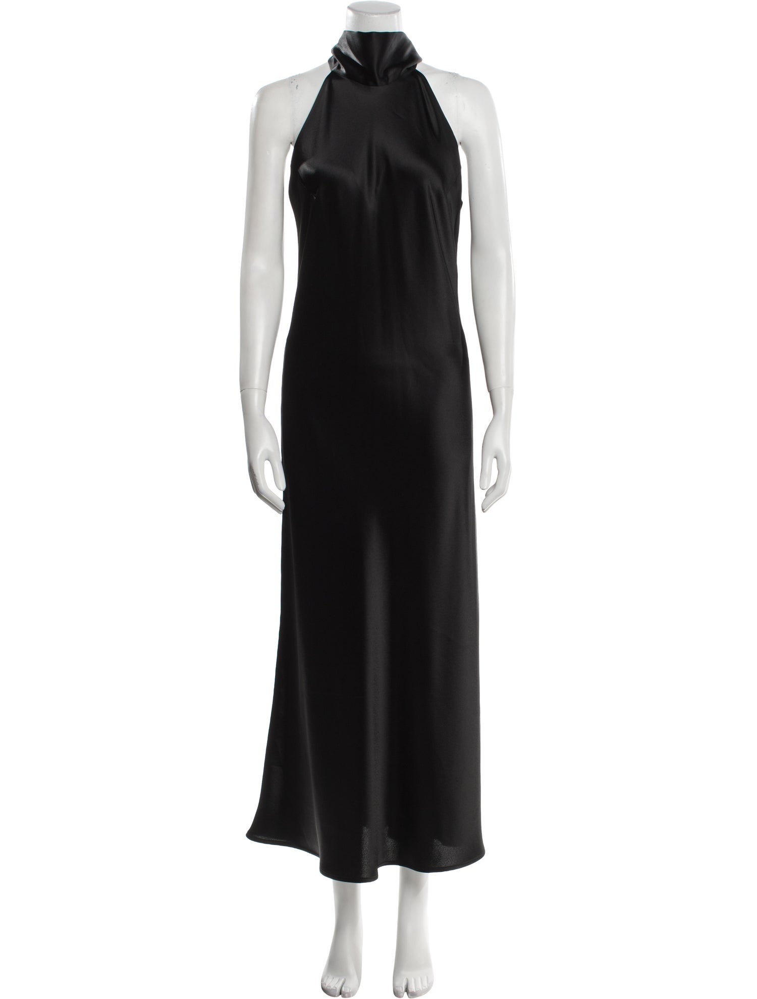Galvan London Halterneck Long Dress