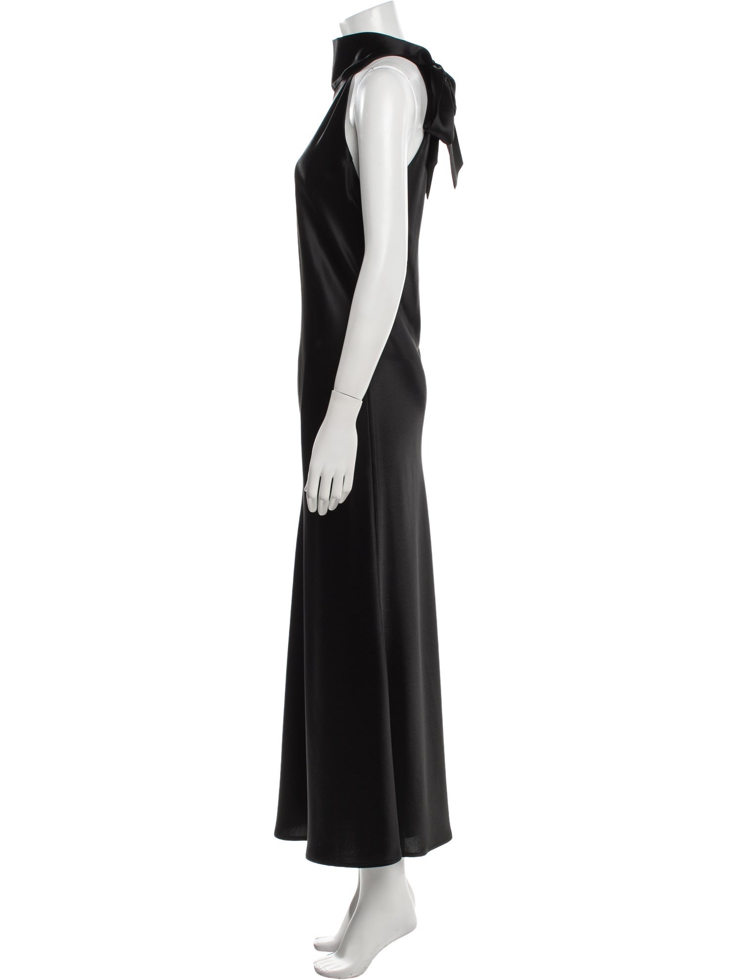 Galvan London Halterneck Long Dress