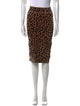 Galvan London Terry Cloth Knee-Length Skirt