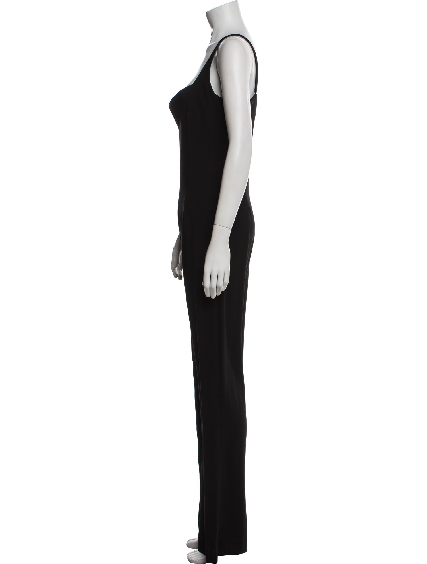 Galvan London Plunge Neckline Jumpsuit