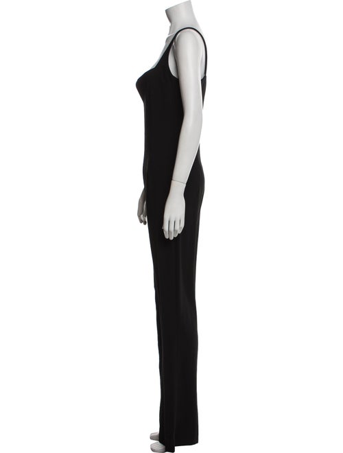 Galvan London Plunge Neckline Jumpsuit