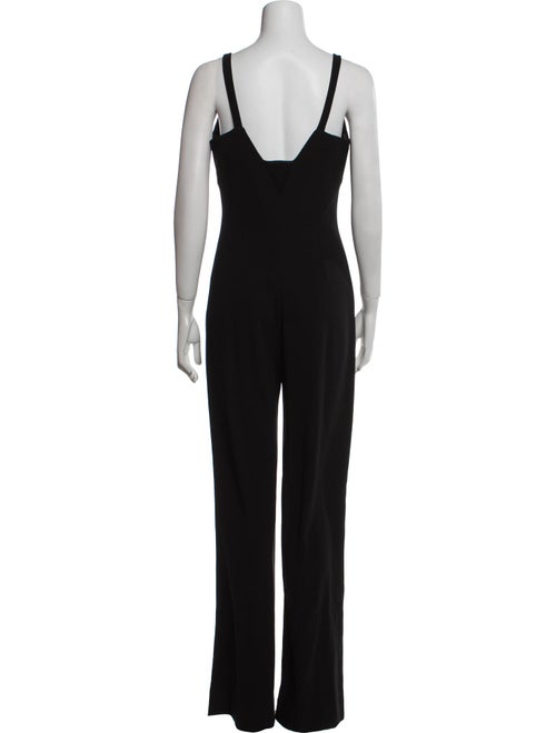 Galvan London Plunge Neckline Jumpsuit