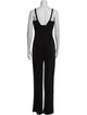Galvan London Plunge Neckline Jumpsuit