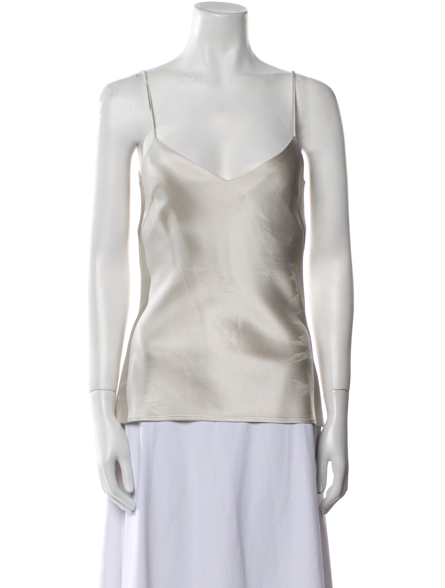 Galvan London V-Neck Sleeveless Top