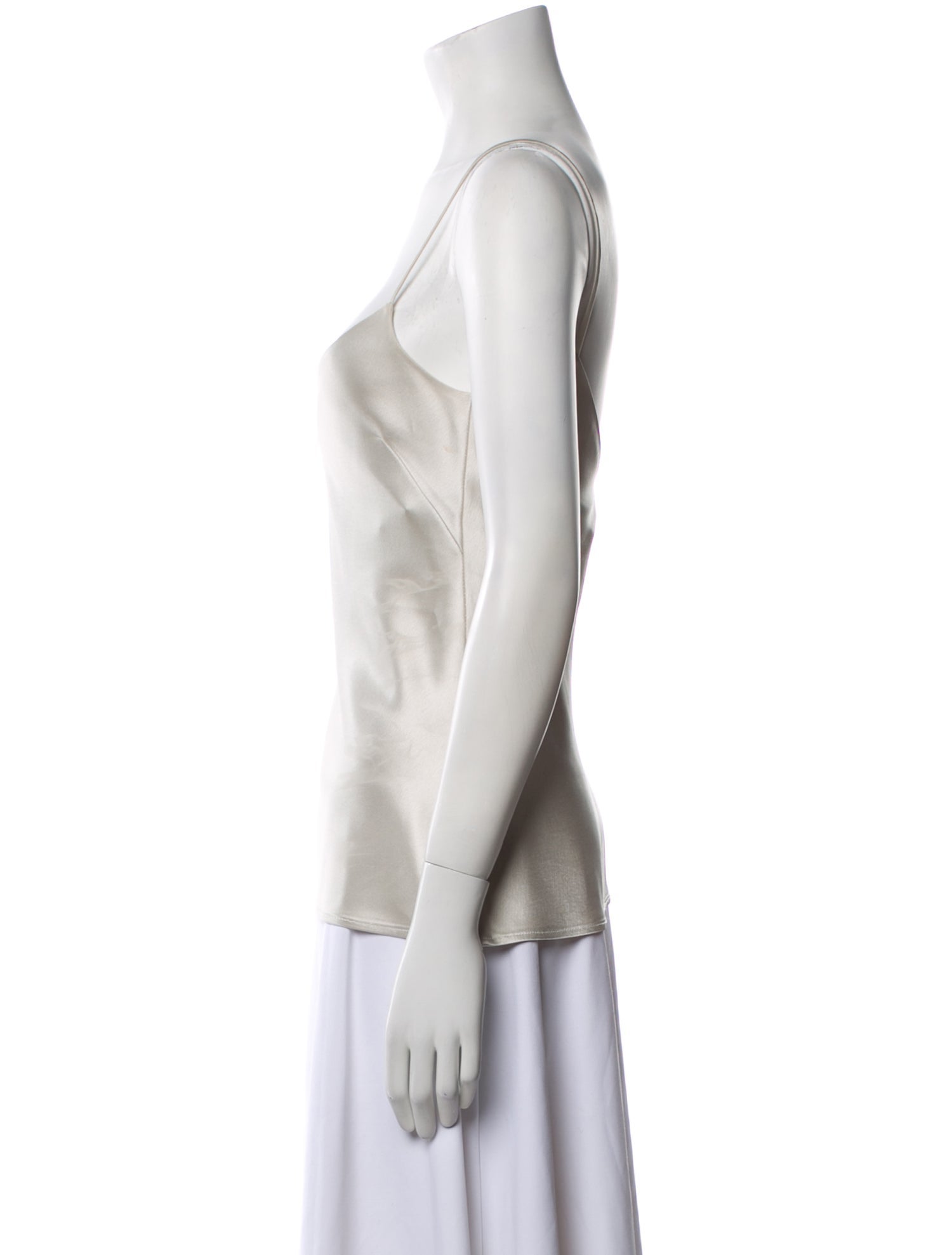 Galvan London V-Neck Sleeveless Top