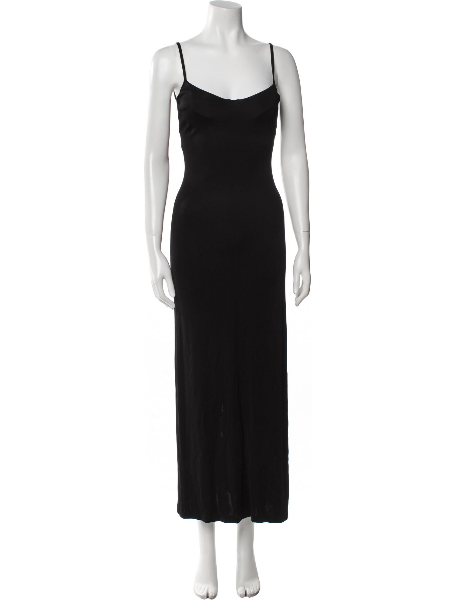 Galvan London Square Neckline Long Dress