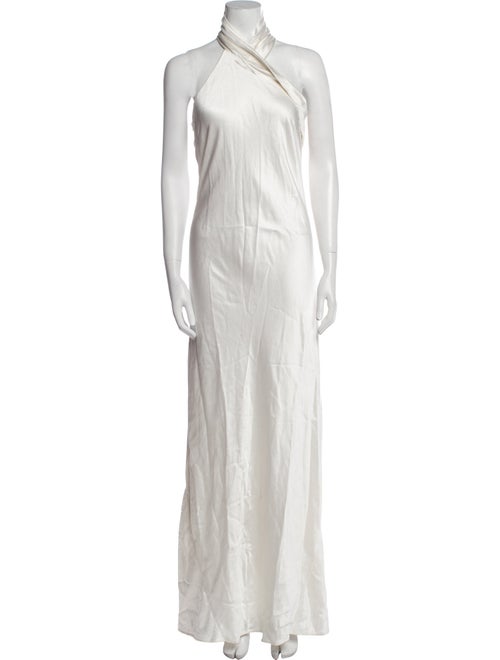 Galvan London Silk Long Dress