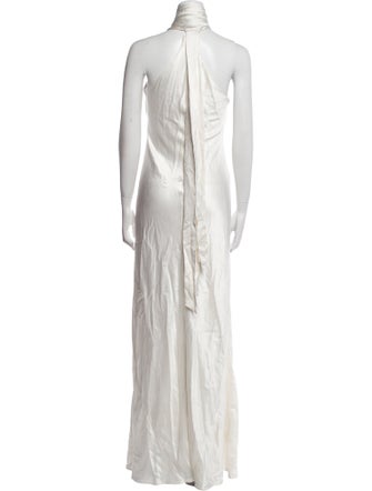 Galvan London Silk Long Dress