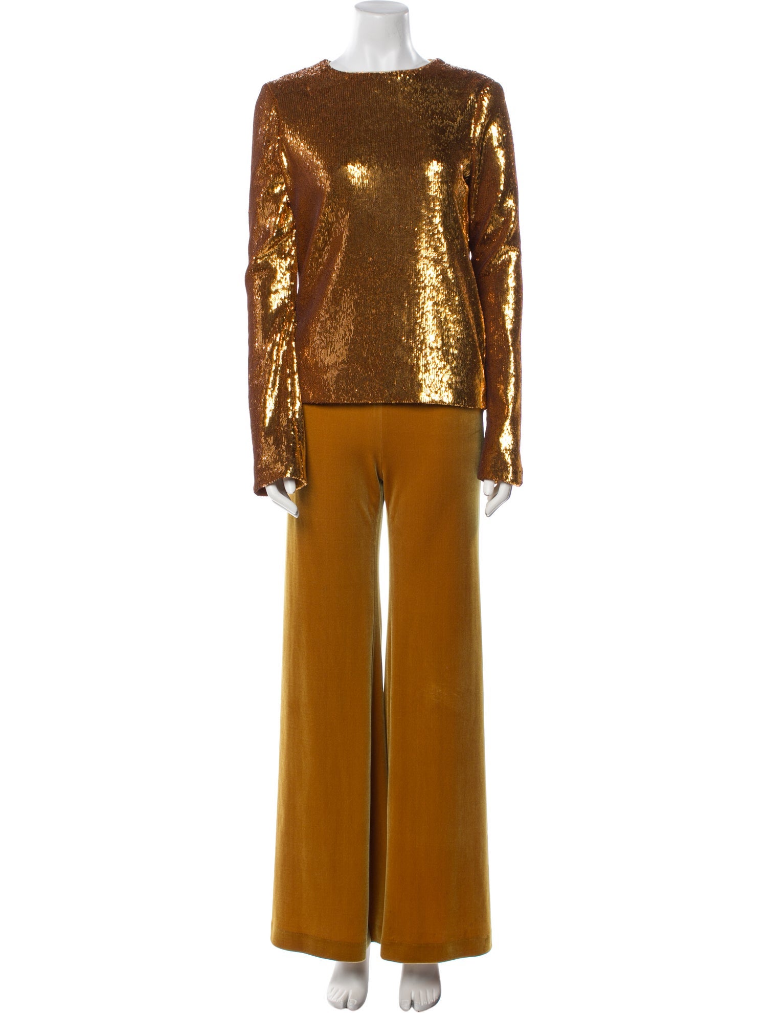 Galvan London Bateau Neckline Long Sleeve Tunic