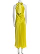 Galvan London Halterneck Long Dress