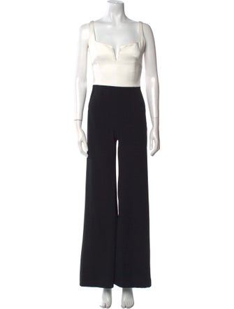 Galvan London Square Neckline Jumpsuit