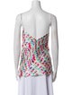 Galvan London Silk Printed Top