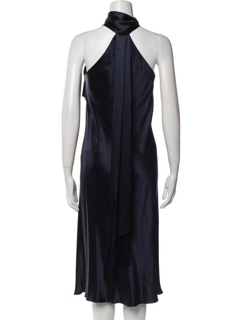 Galvan London Silk Midi Length Dress