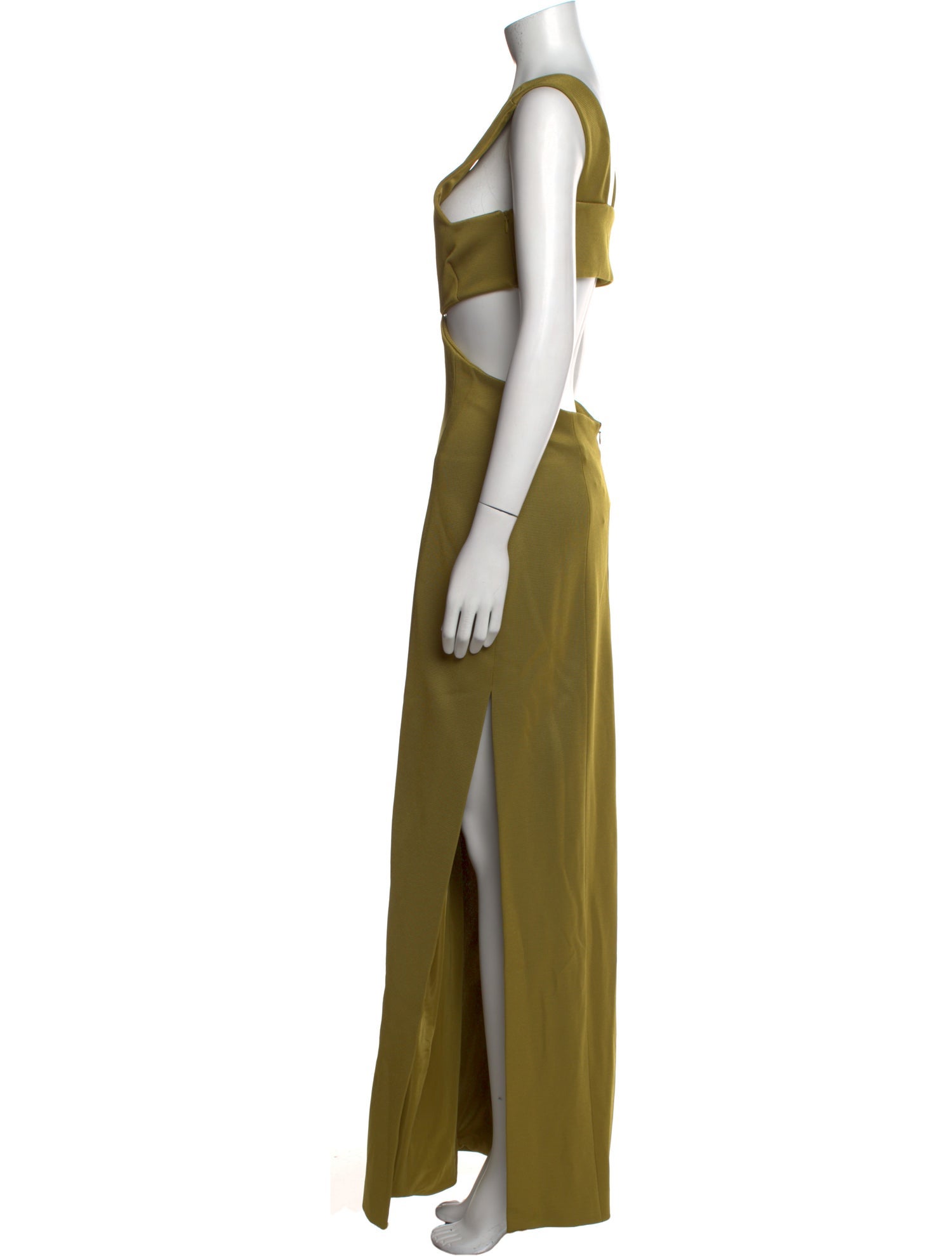 Galvan London V-Neck Long Dress w/ Tags