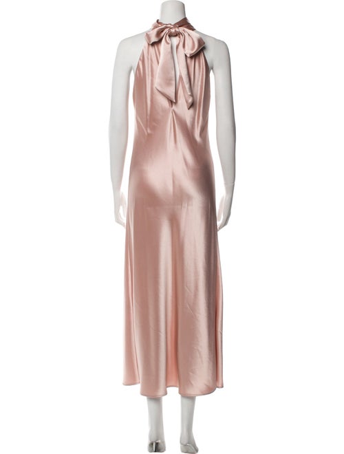 Galvan London Mock Neck Long Dress