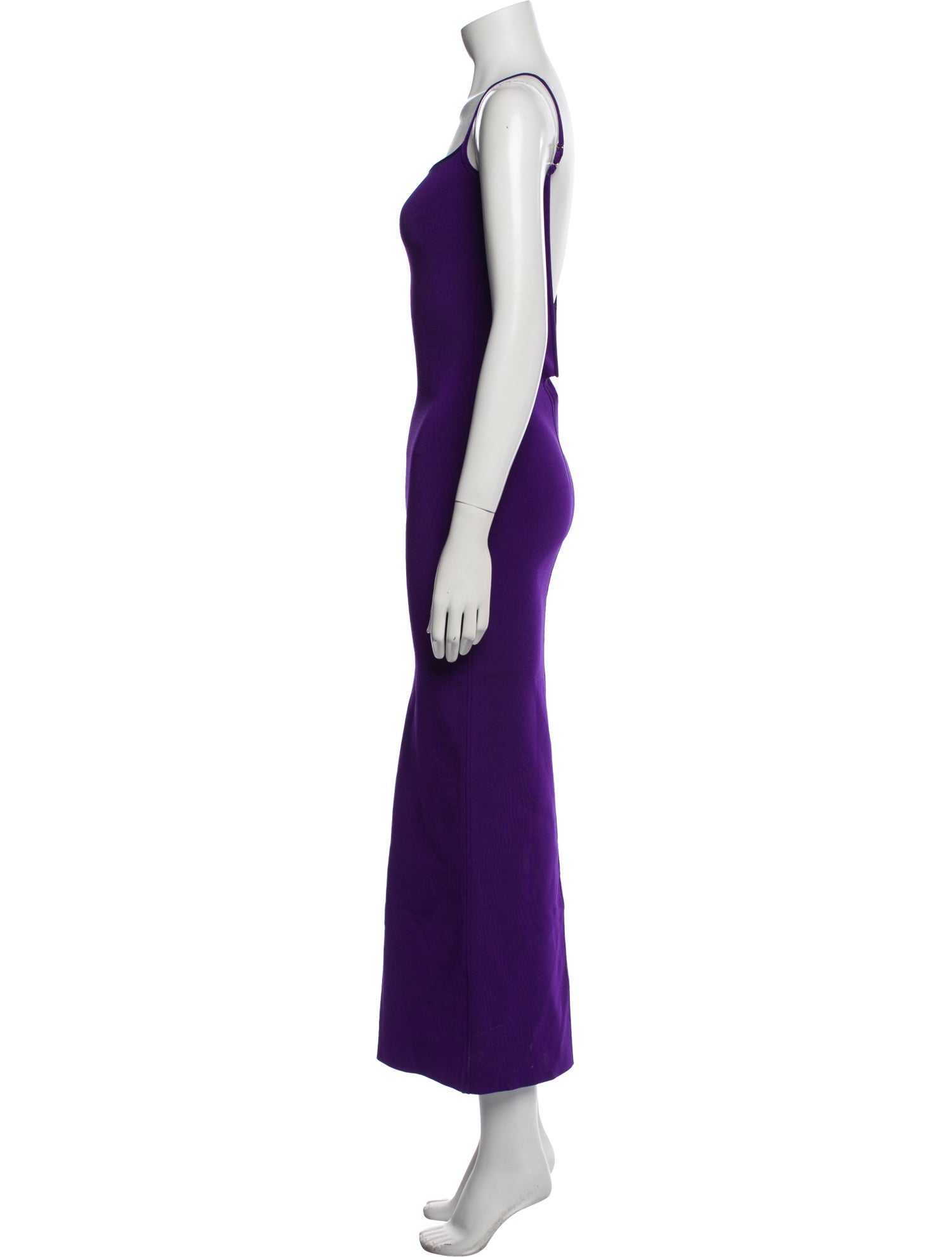 Galvan London Nylon Long Dress