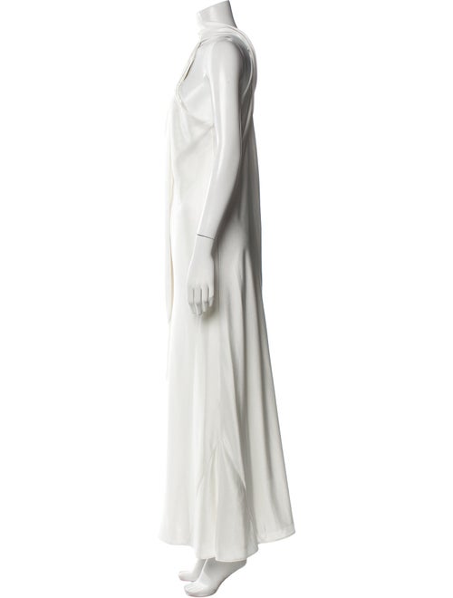 Galvan London Turtleneck Long Dress