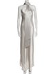 Galvan London Halterneck Long Dress