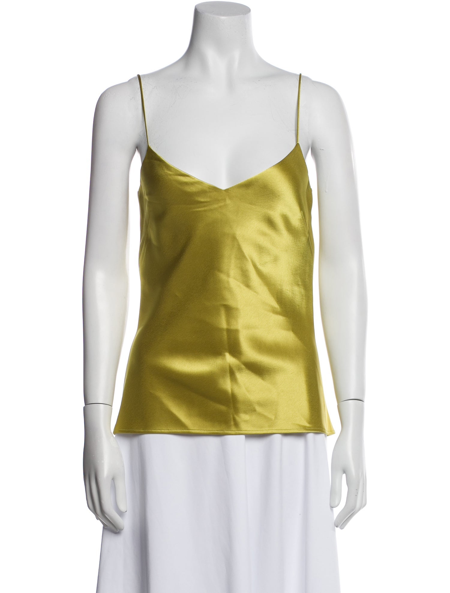 Galvan London V-Neck Sleeveless Top