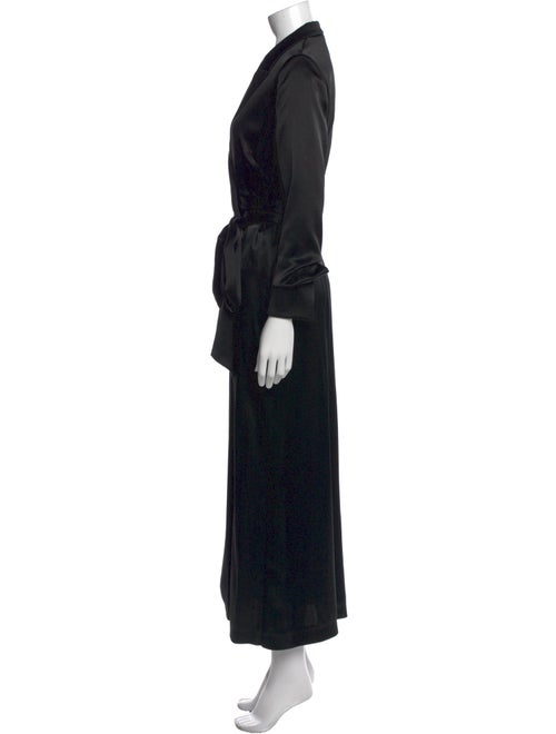 Galvan London V-Neck Long Dress