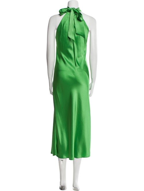 Galvan London Mock Neck Long Dress