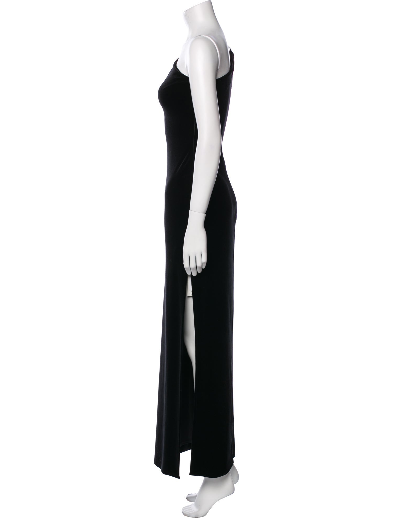 Galvan London One-Shoulder Long Dress