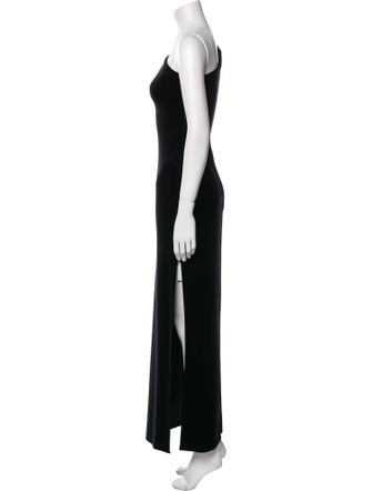 Galvan London One-Shoulder Long Dress
