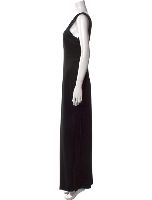 Galvan London V-Neck Long Dress