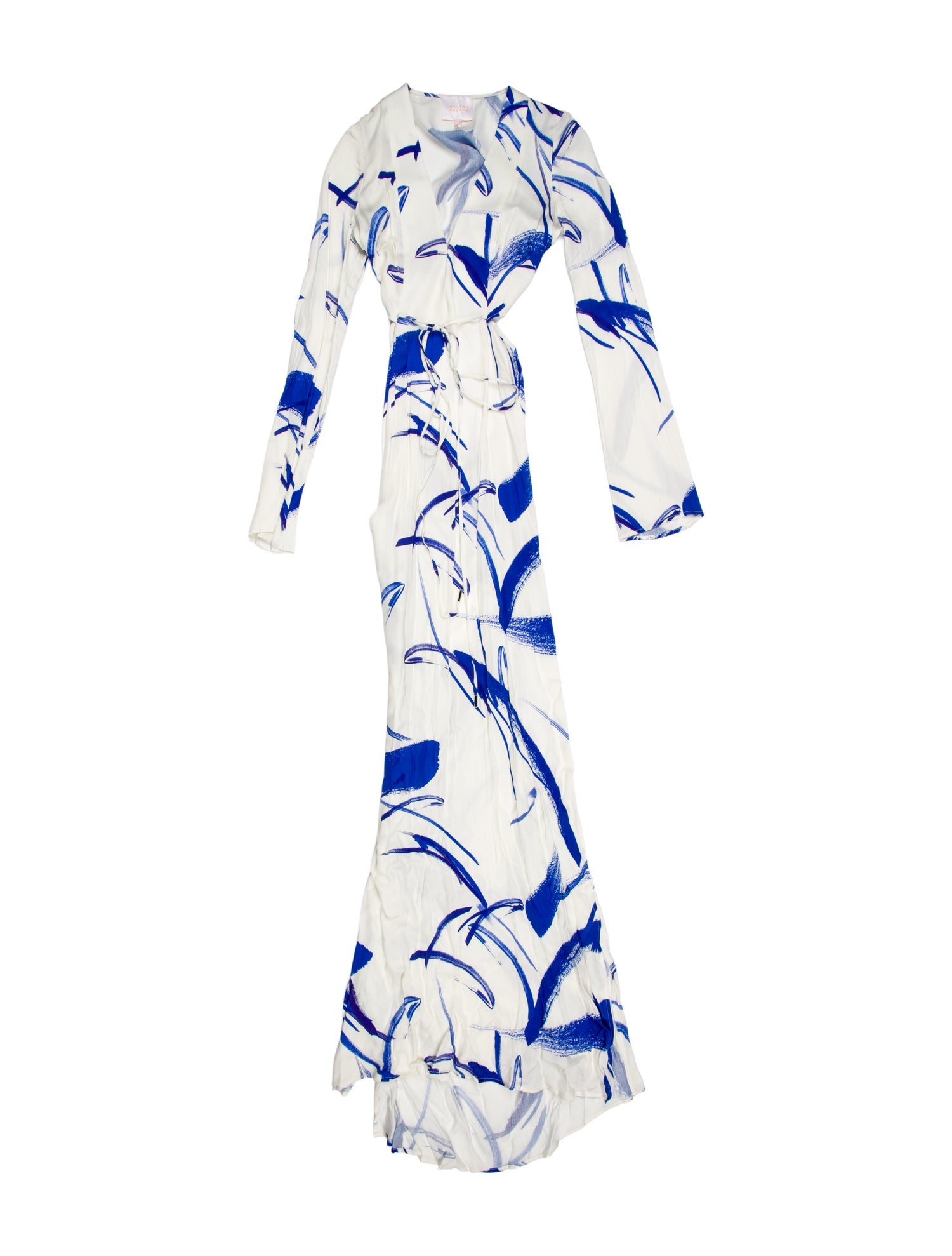 Galvan London Printed Long Dress