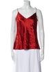 Galvan London V-Neck Sleeveless Top