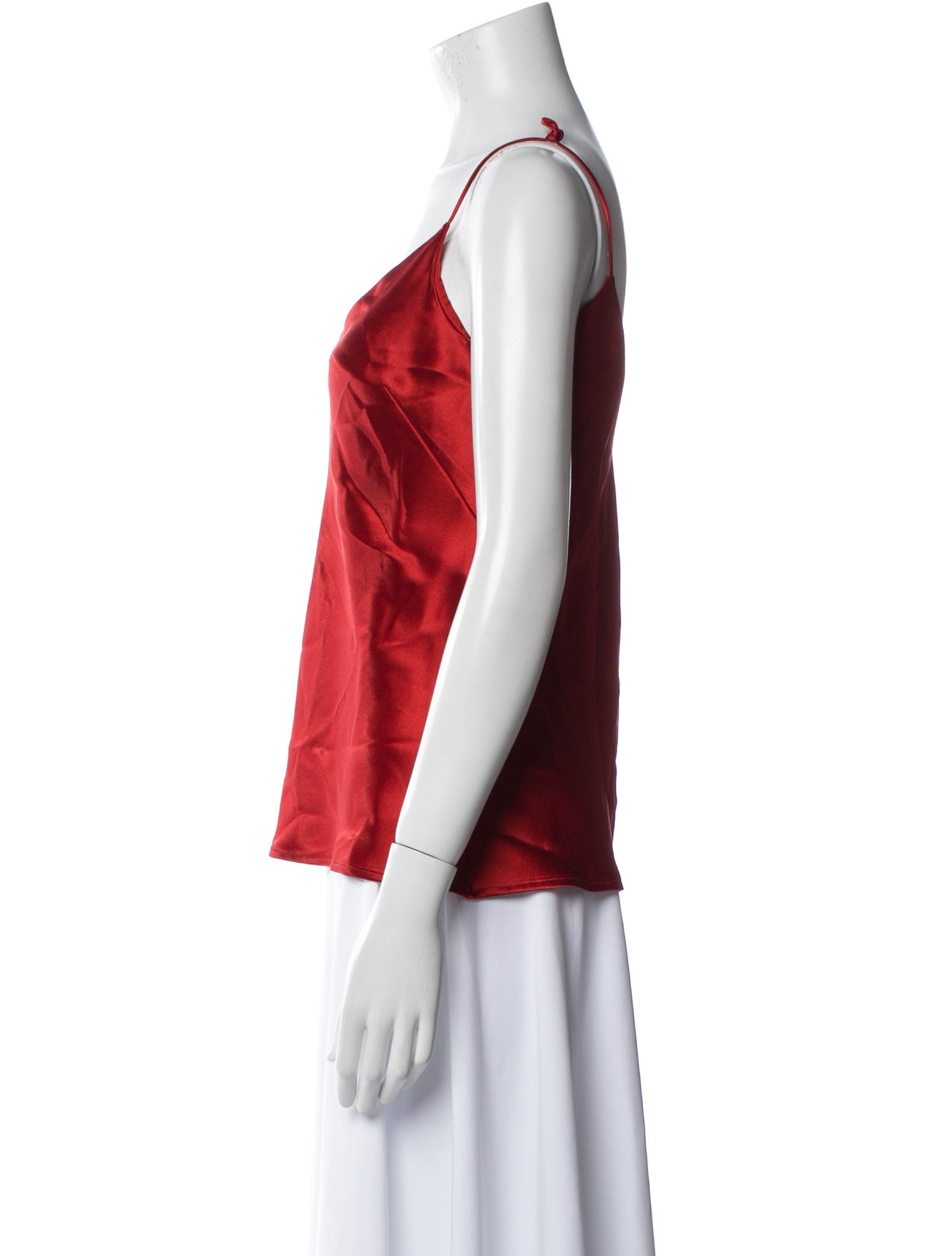 Galvan London V-Neck Sleeveless Top