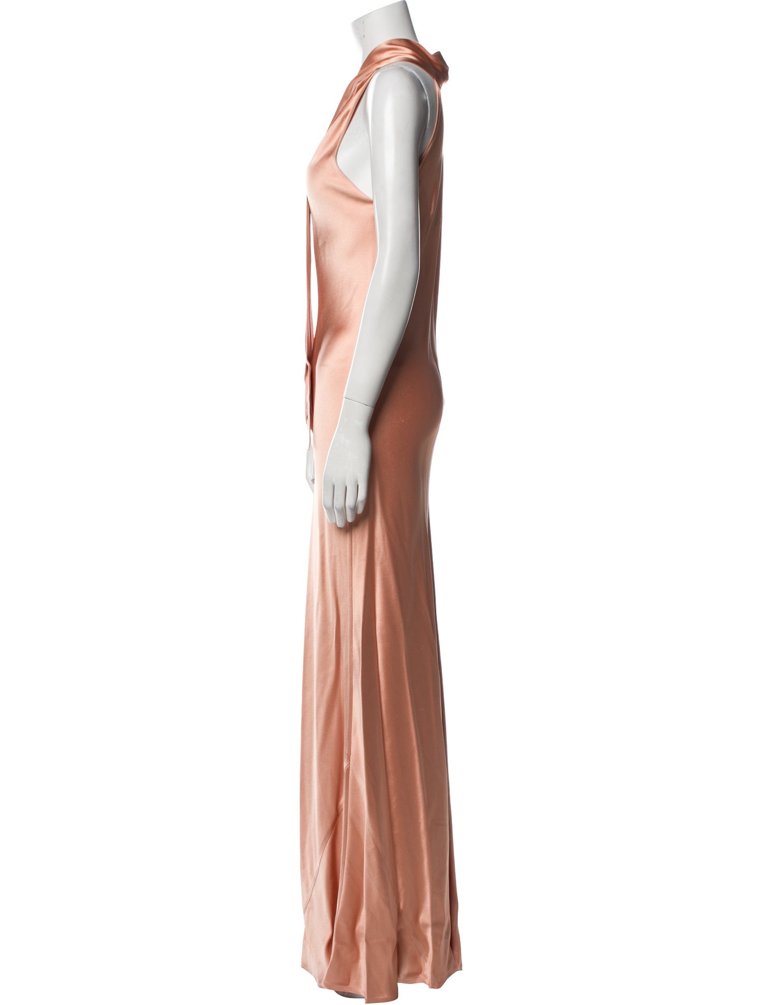 Galvan London Silk Long Dress