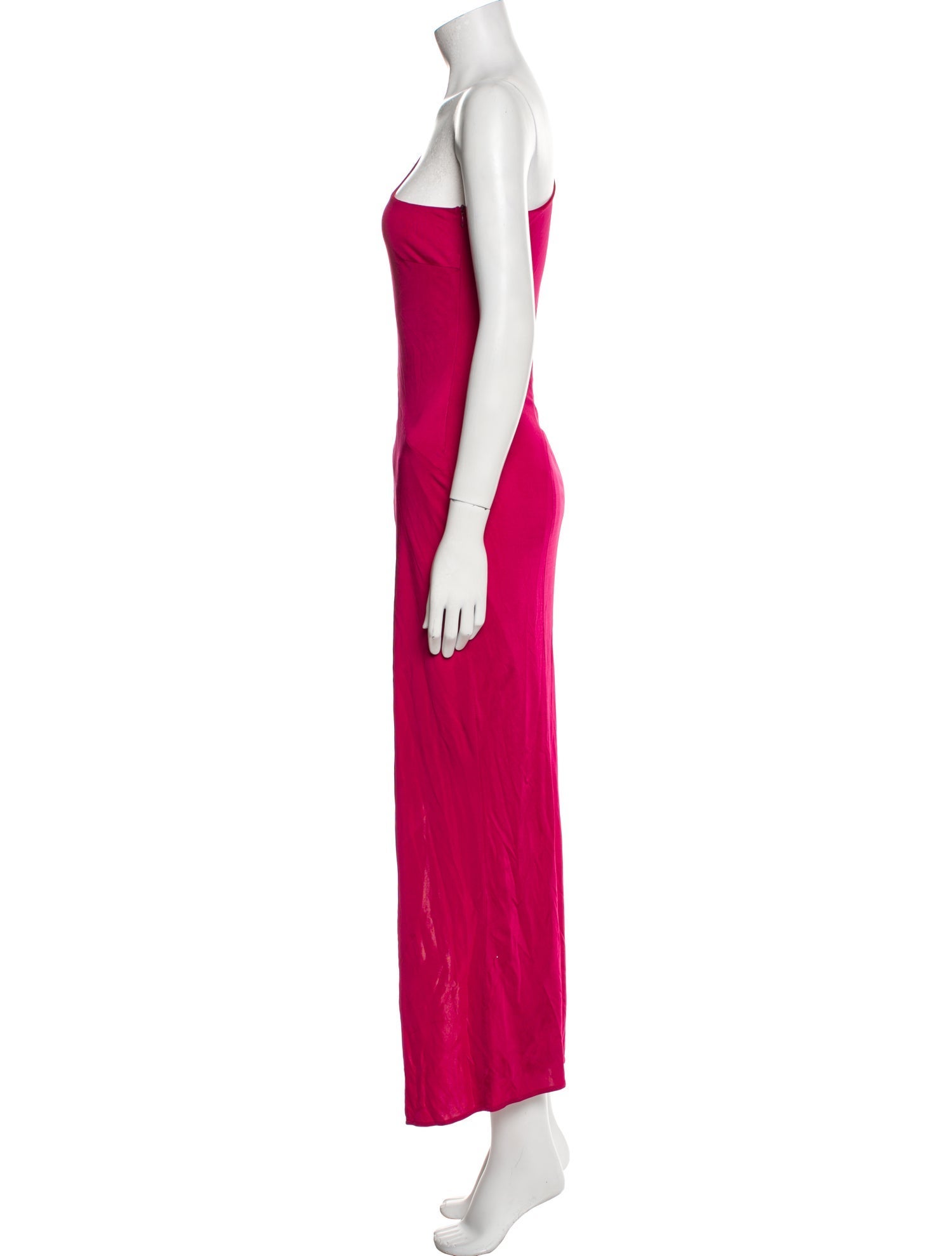 Galvan London One-Shoulder Long Dress