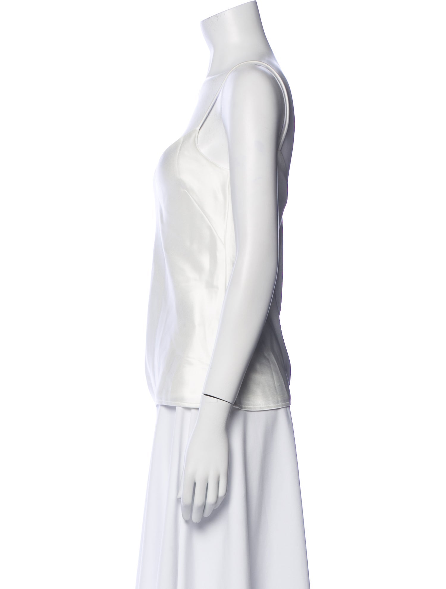 Galvan London V-Neck Sleeveless Top