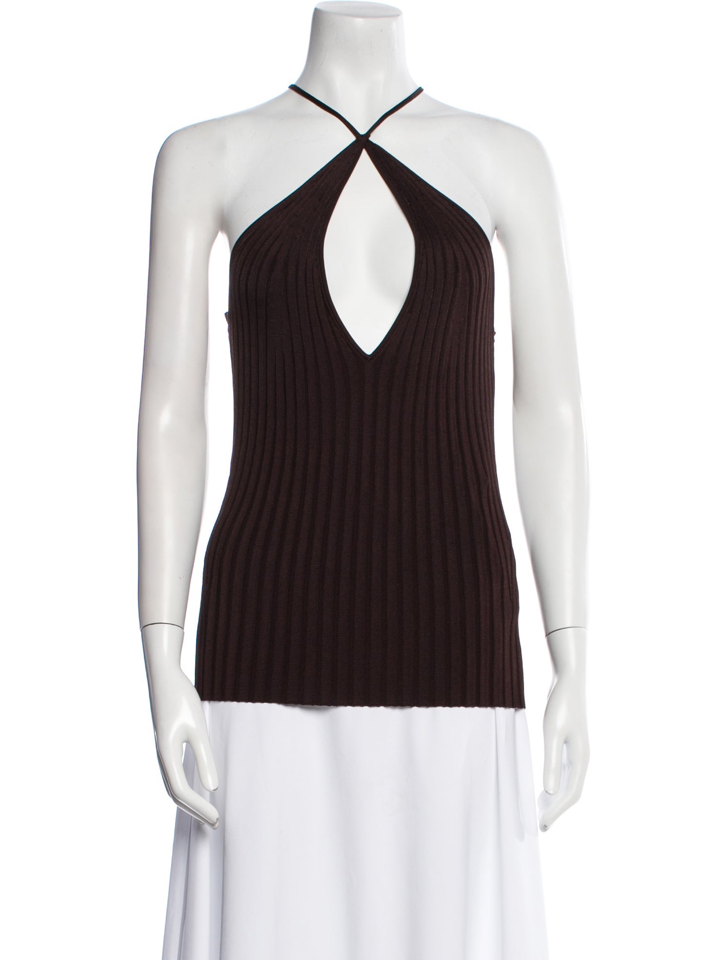 Galvan London V-Neck Sleeveless Top w/ Tags